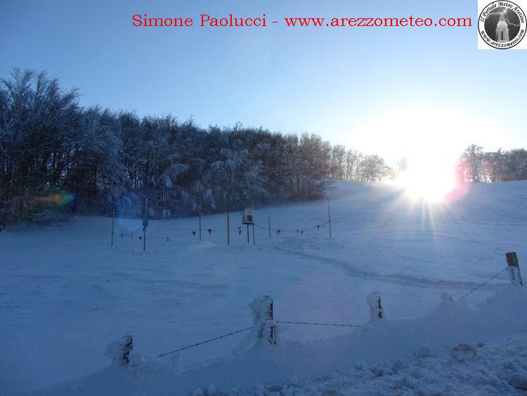 Rilevamento ufficiale neve Monte Fumaiolo 2